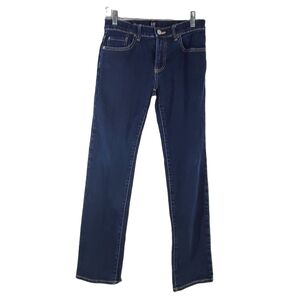 GAP DENIM Blue Jeans‎ Adjustable Waistband Sz 14